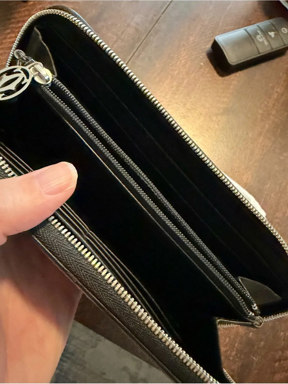 Cartier sleek wallet
